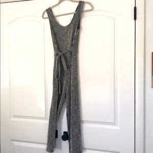 Never worn striped jumpsuit